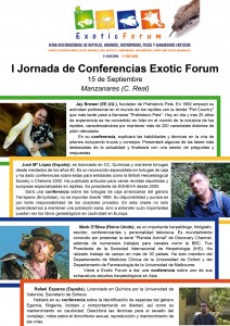 conferencias exotic 212x300 Reptiles, anfibios y otros animales exóticos se dan cita en Exotic Forum 